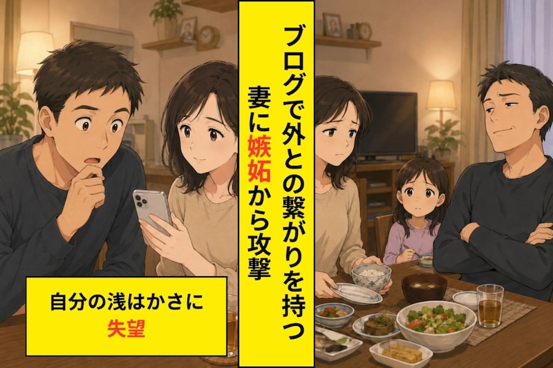 妻のブログを馬鹿にしていた僕。書籍化を告げる妻の声に、返す言葉が見つからなかった話