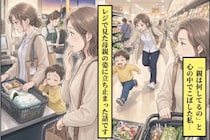 「親は何してるの」と心の中でこぼした私→レジで見た母親の姿に立ち止まった話