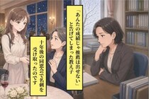 10年前「あんたの成績じゃ推薦は出せない」と告げてしまった教え子→同窓会で渡された名刺を見た私