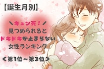 【誕生月別】「キュン死」見つめられるとドキドキが止まらない女性ランキング＜第１位～第３位＞