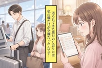 彼が作った旅行のしおり。担当の欄で、私のところだけがぽっかり空いていた
