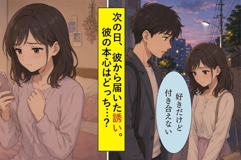 「好きだけど付き合えない」と言った彼が、翌日私の好きな店を予約していた話