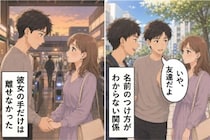 好きだと言えないまま、その女性の手だけは離せなかった僕の本音