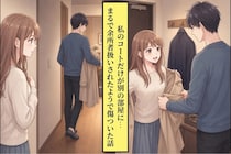 彼の家で私のコートだけが別の部屋に。まるで余所者扱いされたようで傷ついた話