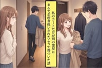 彼の家で私のコートだけが別の部屋に。まるで余所者扱いされたようで傷ついた話