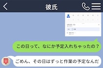 共有カレンダーの私の誕生日に、彼が入れたのは「作業」という予定だった