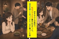 好きな人との乾杯で、私のグラスだけ置かれなかった。理由を聞くと返ってきた一言に傷ついた話