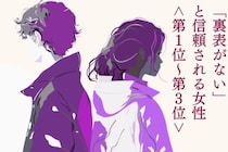 【誕生月別】「裏表がない」と信頼される女性ランキング＜第１位〜第３位＞