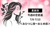 【星座別】今週の恋愛運(7/6-7/12)＜おひつじ座〜おとめ座＞