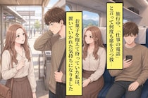 旅行中、「仕事の電話」と言って何度も席を立つ彼。お菓子を抱えて待っていた私は、置いていかれた気持ちになりました