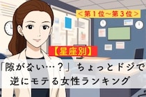【星座別】「隙がない…？」完璧そうで抜けていて逆にモテる女性ランキング＜第１位～第３位＞