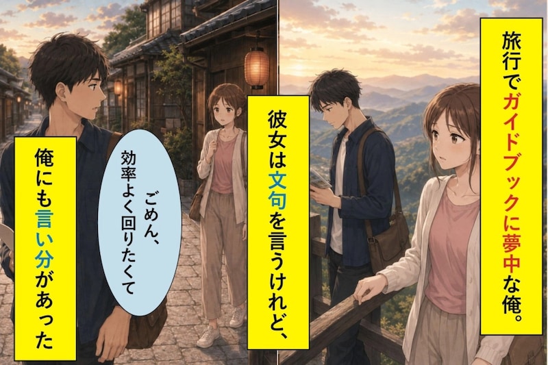 俺がガイドブックを手放せなかった理由を、彼女はあのとき知らなかった