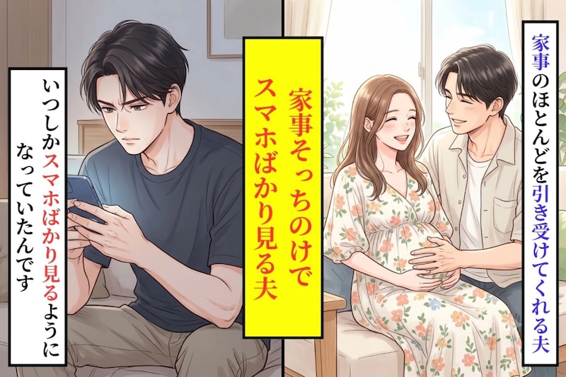 「全部やる」と言った夫が、スマホを見る理由