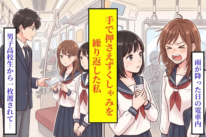 電車でくしゃみを続けた私が、降りた駅で気づいたこと