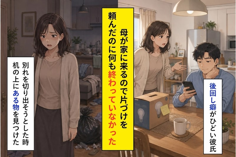 「あとでやる」が口癖の彼と別れようとした夜→1台のタブレットを見て気づいたこと