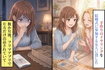 友人に貸した手作りのイヤリングを、フリマアプリの検索結果で見つけた私