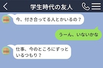 疎遠だった友人からの毎日のメッセージ→少しずつ私生活に踏み込む質問に、私は身構え始めた