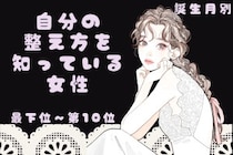 【誕生月別】「深呼吸が口癖」自分の整え方を知っている女性ランキング＜最下位～第１０位＞
