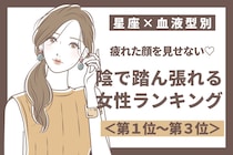 【星座×血液型別】疲れた顔を見せない♡陰で踏ん張れる女性ランキング＜第１位〜第３位＞