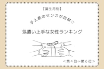 【誕生月別】手土産のセンスが抜群♡気遣い上手な女性ランキング＜第４位〜第６位＞