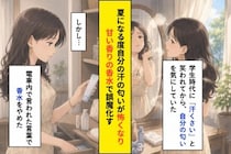 汗のにおいを隠すため香りを重ねた私、電車で聞いた率直な一言