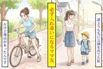 「今日も先に帰るね」自転車に乗れないことを隠し、公園を急いで出た私