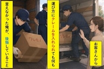 客の食器の箱を荷台で滑らせた俺、１人で足した作業の理由