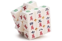 「遊んでたら頭が良くなるか、沼にハマるか…」　麻雀柄の立体キューブ