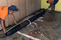 フィリピンの漁師、中国由来の水中ドローン相次ぎ発見　潜水艦運用に利用か