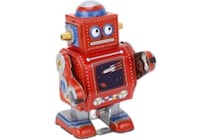 見た目も動きも懐かしい！　Amazonで販売中のゼンマイロボット