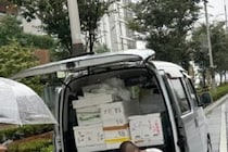 晴海フラッグで中国人魚屋が路上で無断販売… 　10回以上の通報も効果なく住民にできることは？