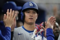デコイも来年に向けて始動…！　大谷翔平がデコイとトレーニングを公開