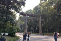 「イタズラのつもりだった」　明治神宮の鳥居に爪で落書きをした外国人