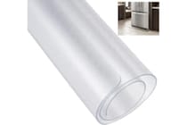 【床のキズ対策はこれ】冷蔵庫の下に敷くだけで安心できる透明マットが便利すぎる