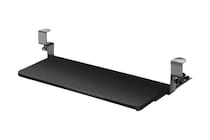 机の上がごちゃついていたら？　スライド式のトレイなら片付きそう！