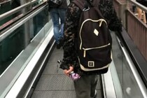 エスカレーターの手すりに寄りかかっていた少女　下の階に落下し死亡