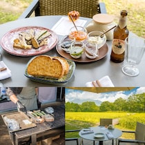 期間限定【リゾナーレ那須】のブランチは特別感たっぷり。自分で収穫した野菜を農園のテーブル席で満喫