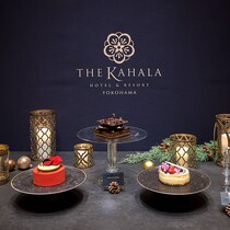 クリスマスケーキこそラグジュアリーに！【ザ・カハラ・ホテル＆リゾート 横浜】の味のアート作品3種類