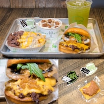 ２日間限定で販売。【シェイク シャック外苑いちょう並木店】ミシュラン二つ星料理店『傳』とのコラボハンバーガー