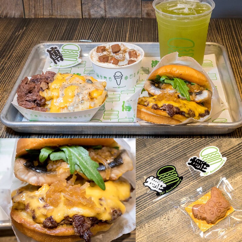 2日間限定で販売。【シェイク シャック外苑いちょう並木店】ミシュラン二つ星料理店『傳』とのコラボハンバーガー