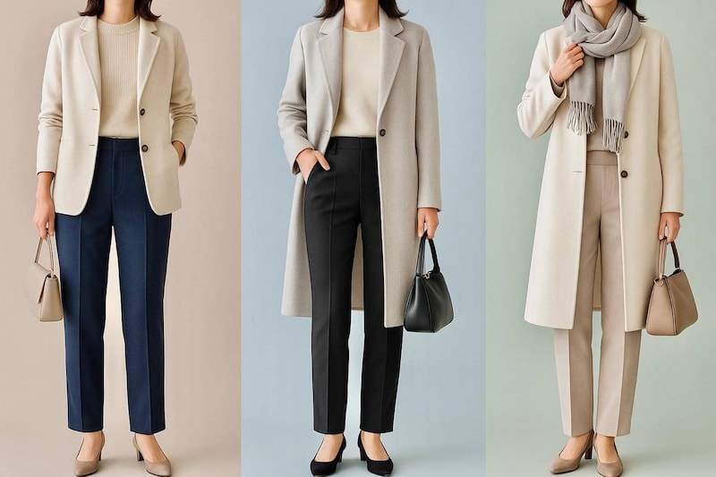 アウターを着ると太って見える…。40代からの「着痩せコーデ」は“シルエット設計”を意識