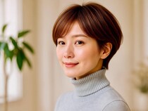アカ抜けの鍵は“首元のバランス感”。タートルネックに似合う【正解ショートヘア】の作り方