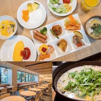 京都の味を楽しめる朝食ビュッフェ。【ザ ロイヤルパークホテル 京都梅小路】では肉も野菜も満足感たっぷり