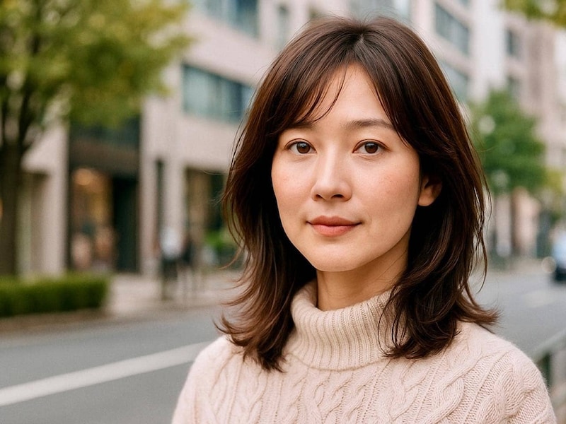 “なんか老けて見える…”を即解決。大人の髪がふんわり若見え【ゆるレイヤー】の正解スタイル