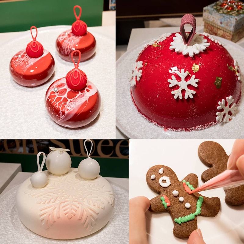 ハイセンスなクリスマスケーキを全国の【ヒルトン】で。テーマは「クリスマスオーナメントをめしあがれ」