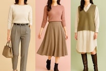 脱・おば見え！骨格タイプ別「若返り×スタイルアップ」秋冬コーデの正解