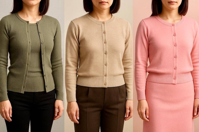 おしゃれのつもりが“おば見え”に？今すぐやめたい『時代遅れアンサンブルニット』３選