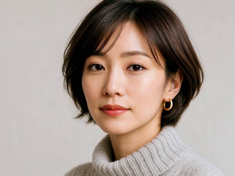 大人のショートヘアが一気にアカ抜け!冬こそ試したい“軽さとツヤ”を仕込む「簡単テク」