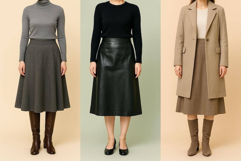 おしゃれのつもりが“おば見え”に？今すぐやめたい『時代遅れの冬スカート』３選