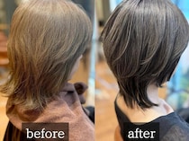 脱・ただの白髪染め！ハイライト＆透明感カラーで叶う【白髪ぼかし】最旬スタイル